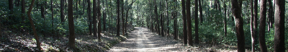 Site Map, Jim Corbett Tiger Reserve.