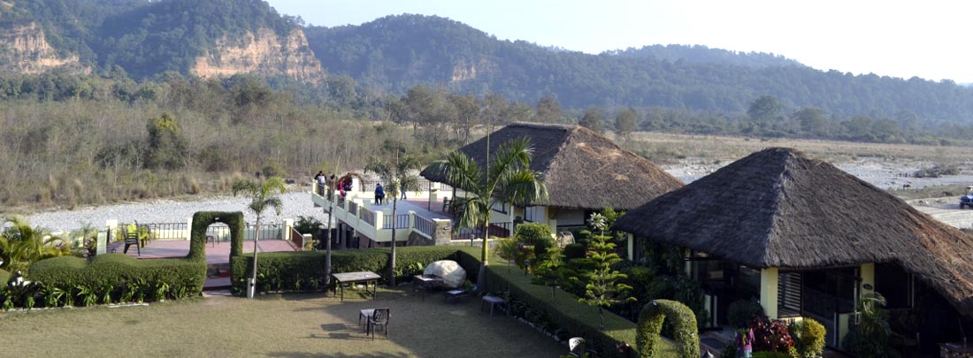 Hotels and resorts, Jim Corbett Tiger Reserve.